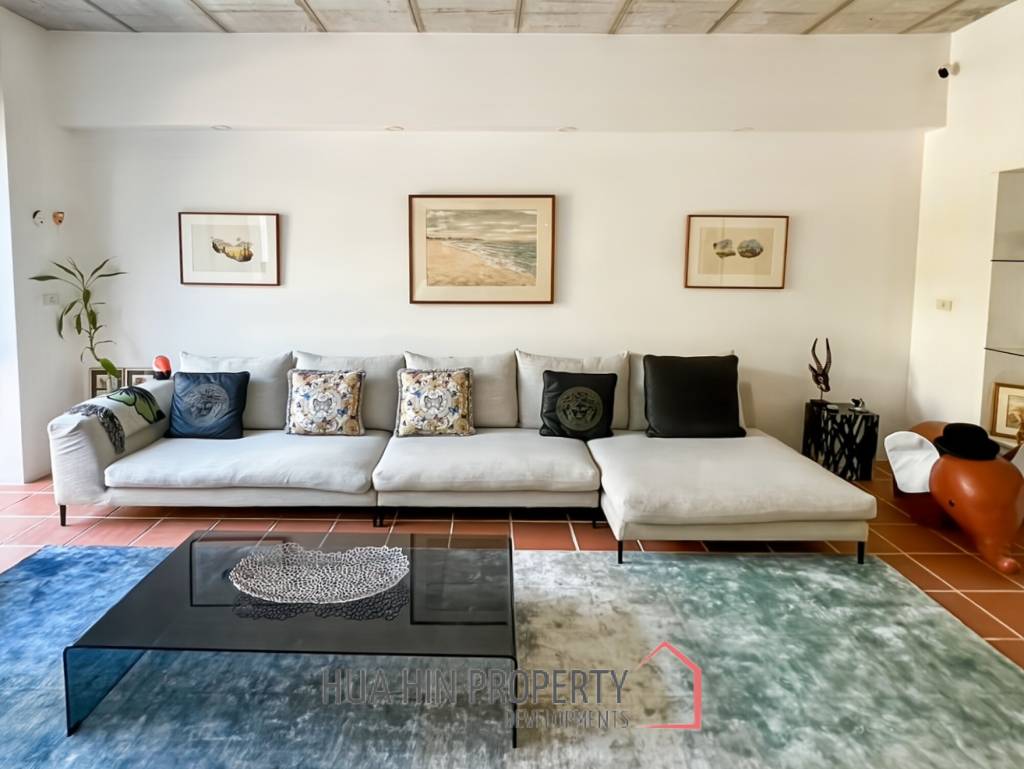 CASA DANG - Spacious 3-Bedroom Condo Just 100 Meters from Khao Takiab Beach