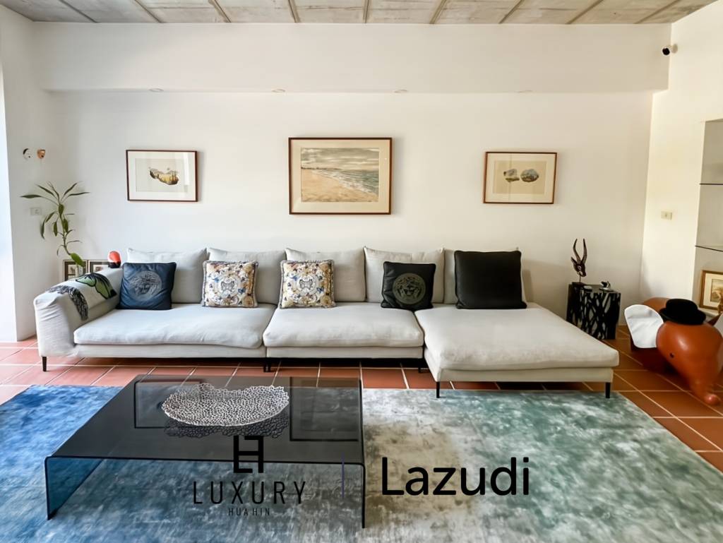 CASA DANG - Spacious 3-Bedroom Condo Just 100 Meters from Khao Takiab Beach