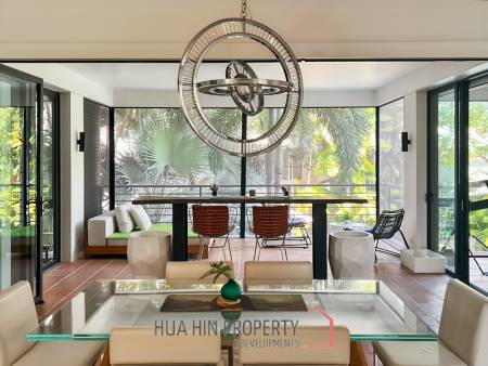 CASA DANG - Spacious 3-Bedroom Condo Just 100 Meters from Khao Takiab Beach