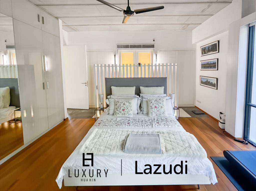 CASA DANG - Spacious 3-Bedroom Condo Just 100 Meters from Khao Takiab Beach
