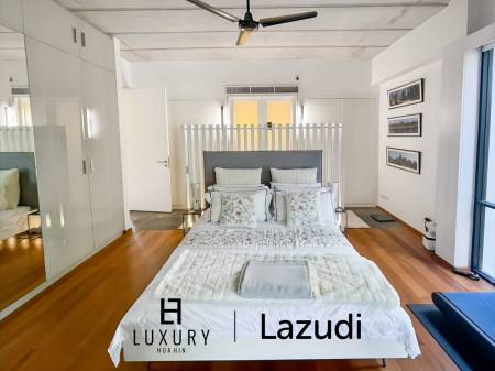 CASA DANG - Spacious 3-Bedroom Condo Just 100 Meters from Khao Takiab Beach