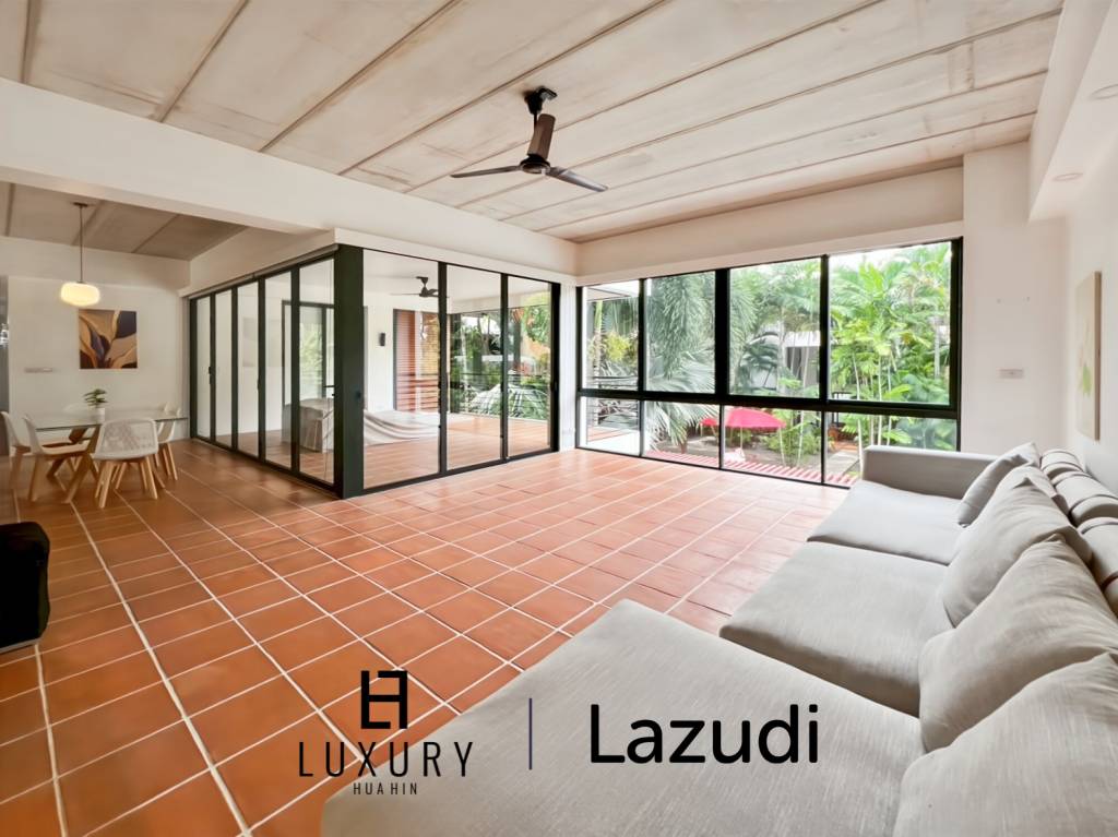 CASA DANG - Spacious 3-Bedroom Condo Just 100 Meters from Khao Takiab Beach