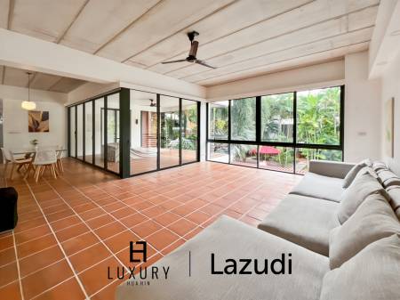 CASA DANG - Spacious 3-Bedroom Condo Just 100 Meters from Khao Takiab Beach