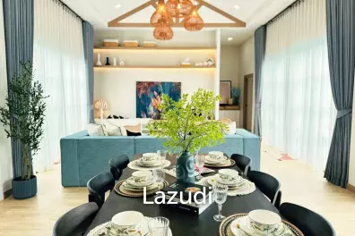 3 Bedrooms 4 Bathroom 170 SQ.M. Parkside Pool Villa