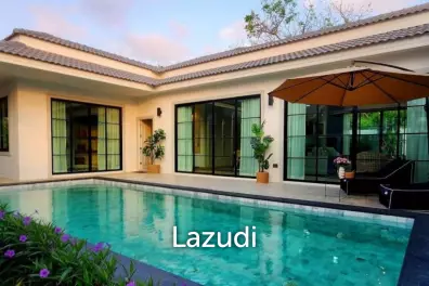 3 Bedrooms 4 Bathroom 170 SQ.M. Parkside Pool Villa