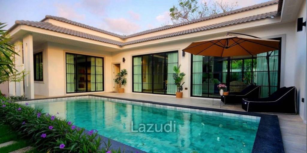 3 Bedrooms 4 Bathroom 170 SQ.M. Parkside Pool Villa