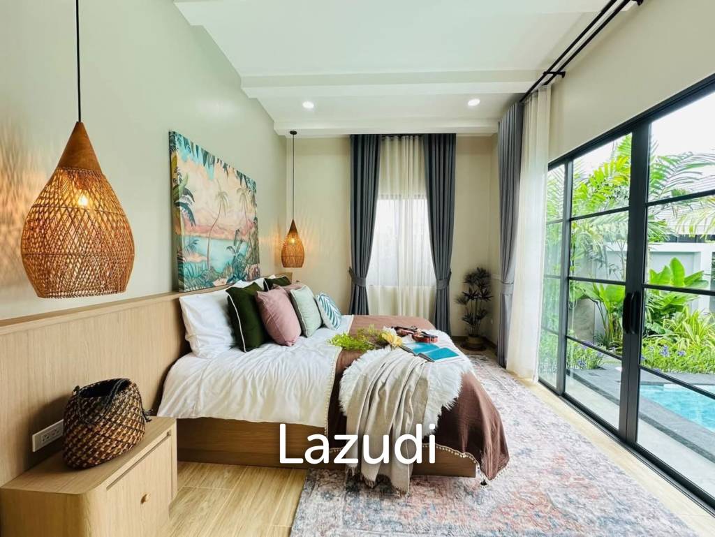 3 Bedrooms 4 Bathroom 170 SQ.M. Parkside Pool Villa