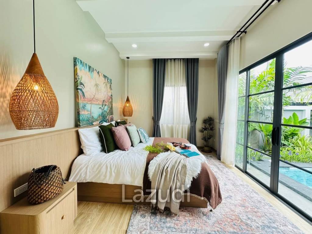 3 Bedrooms 4 Bathroom 170 SQ.M. Parkside Pool Villa