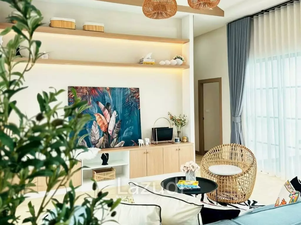 3 Bedrooms 4 Bathroom 170 SQ.M. Parkside Pool Villa