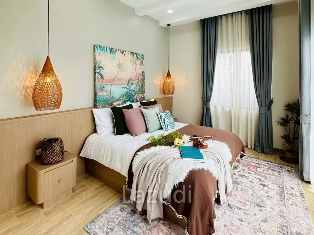 3 Bedrooms 4 Bathroom 170 SQ.M. Parkside Pool Villa