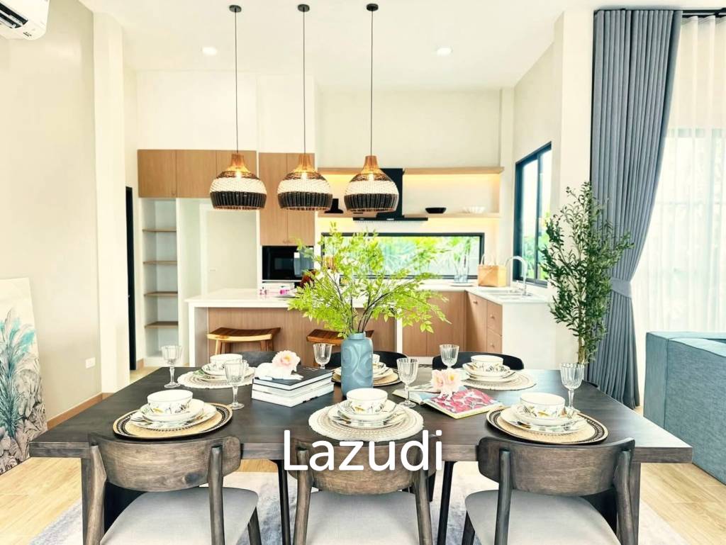 3 Bedrooms 4 Bathroom 170 SQ.M. Parkside Pool Villa