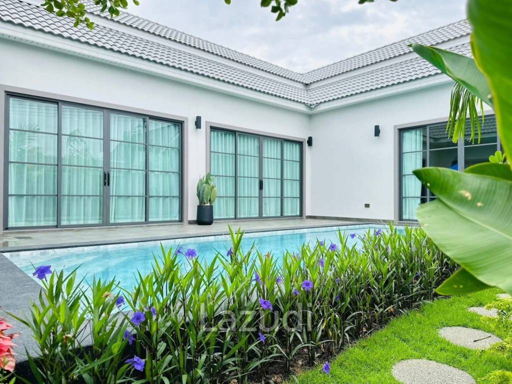 3 Bedrooms 4 Bathroom 170 SQ.M. Parkside Pool Villa