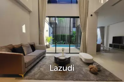 4bed 5bath maid room  552Sqm for rent at BuGaan Rama9 - Mengjai