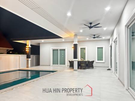 Modern 3 Bedroom Villa with Pool in Thap Tai, Hua Hin