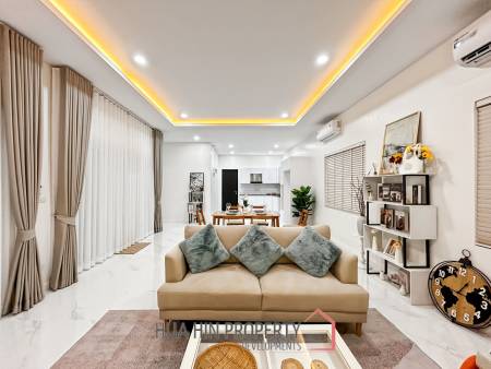 Modern 3 Bedroom Villa with Pool in Thap Tai, Hua Hin