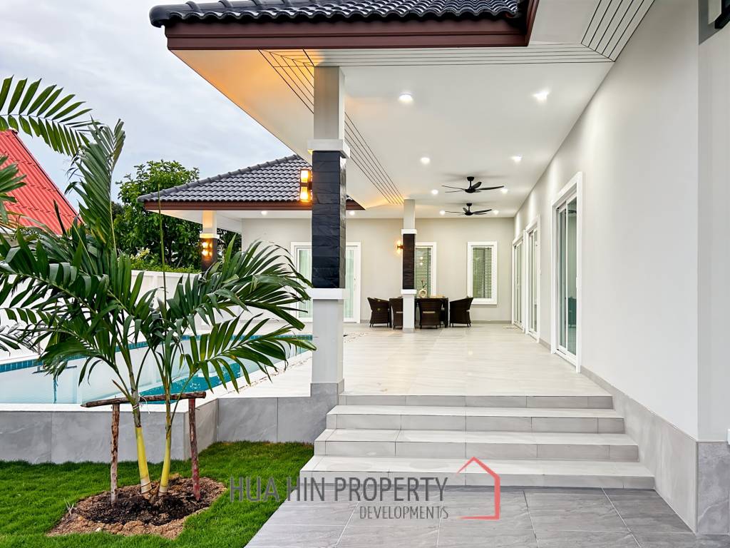 Modern 3 Bedroom Villa with Pool in Thap Tai, Hua Hin