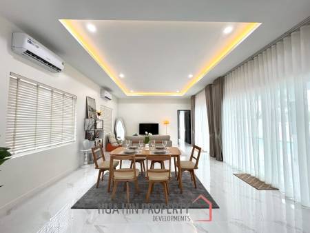 Modern 3 Bedroom Villa with Pool in Thap Tai, Hua Hin