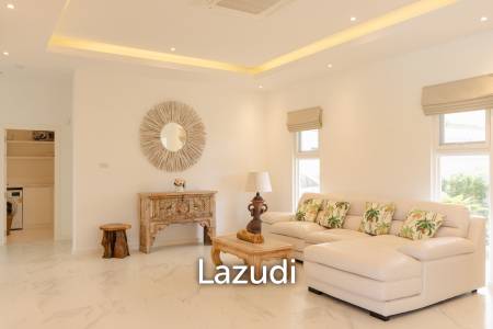 New 3 bed pool villa on a large corner plot