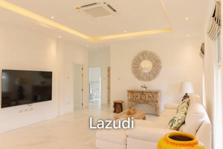 New 3 bed pool villa on a large corner plot