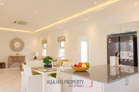 New 3 bed pool villa on a large corner plot