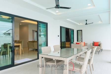 Stunning 3-Bedroom Villa in Hua Hin with Pool