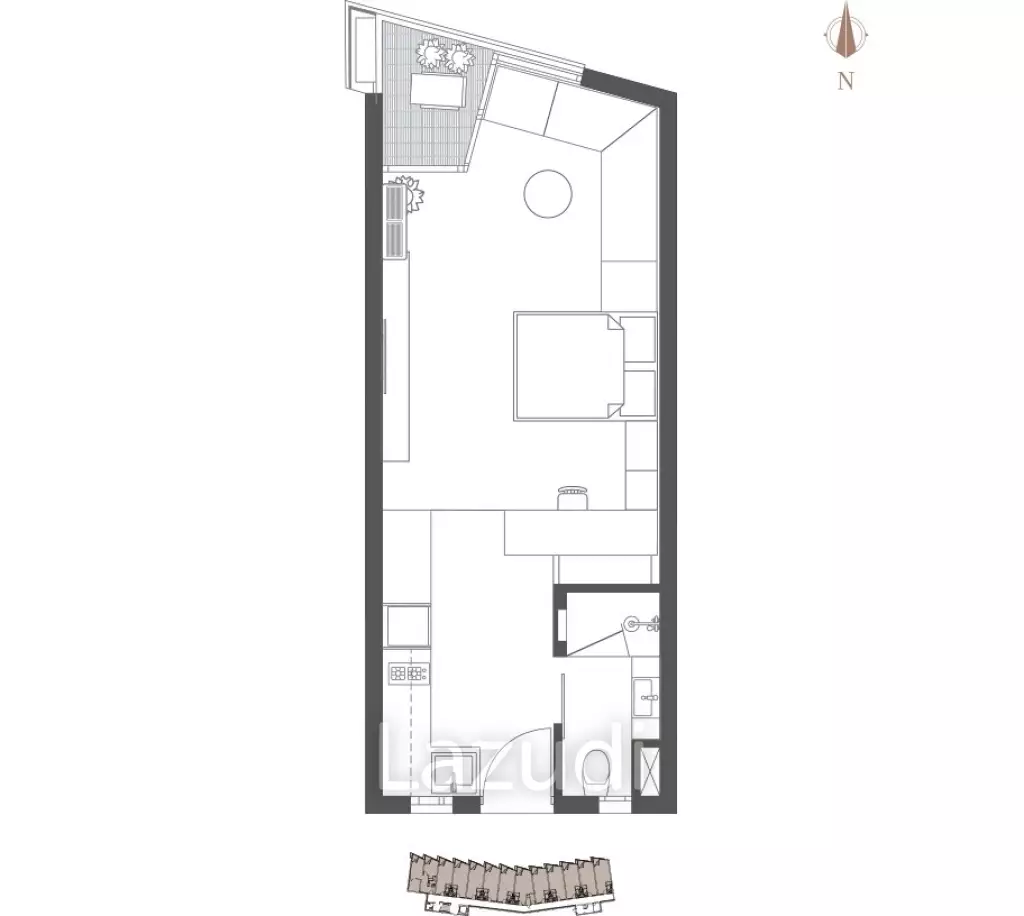[Foreign Freehold] Studio at Wing Samui Phase 1
