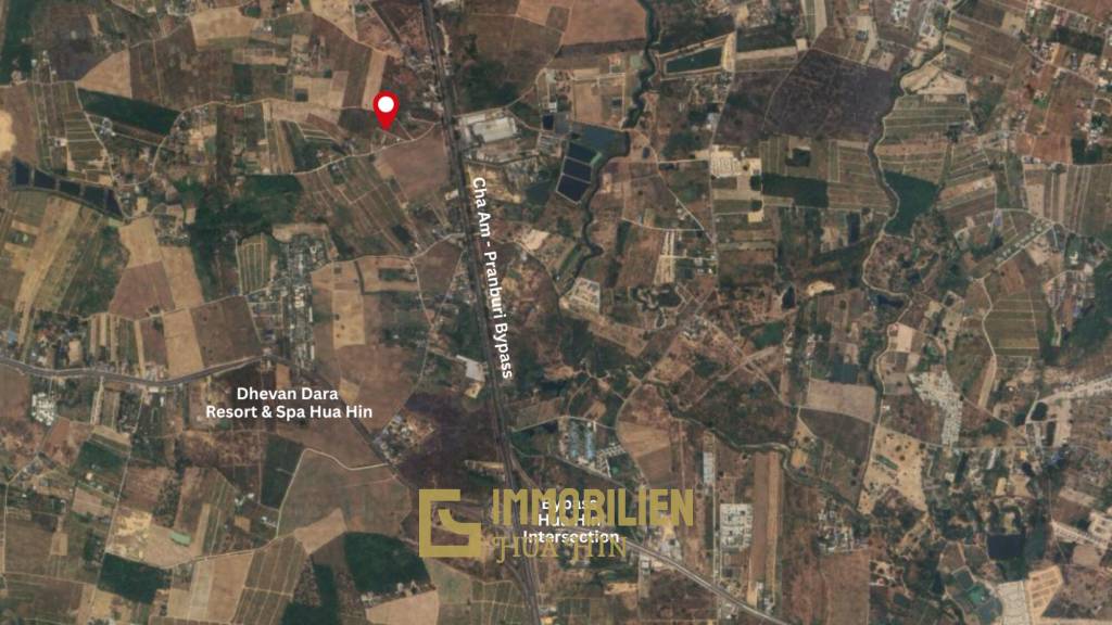 110 Sq.Wa (440 qm) Grundstück in der Nähe von Cha Am - Pranburi Bypass 110 Sq.Wa (440 qm) Grundstück in der Nähe von Cha Am - Pranburi Bypass