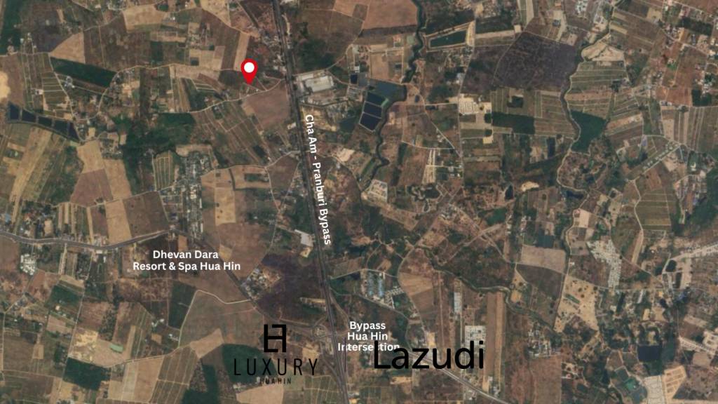 110 Sq.Wa Freehold Land Close to Cha Am - Pranburi Bypass