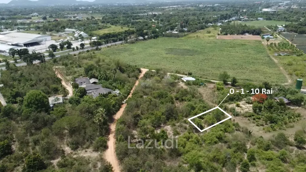 110 Sq.Wa Freehold Land Close to Cha Am - Pranburi Bypass