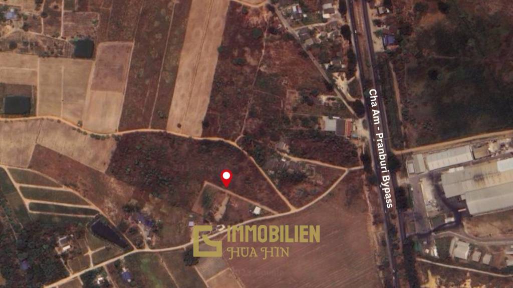 110 Sq.Wa (440 qm) Grundstück in der Nähe von Cha Am - Pranburi Bypass 110 Sq.Wa (440 qm) Grundstück in der Nähe von Cha Am - Pranburi Bypass
