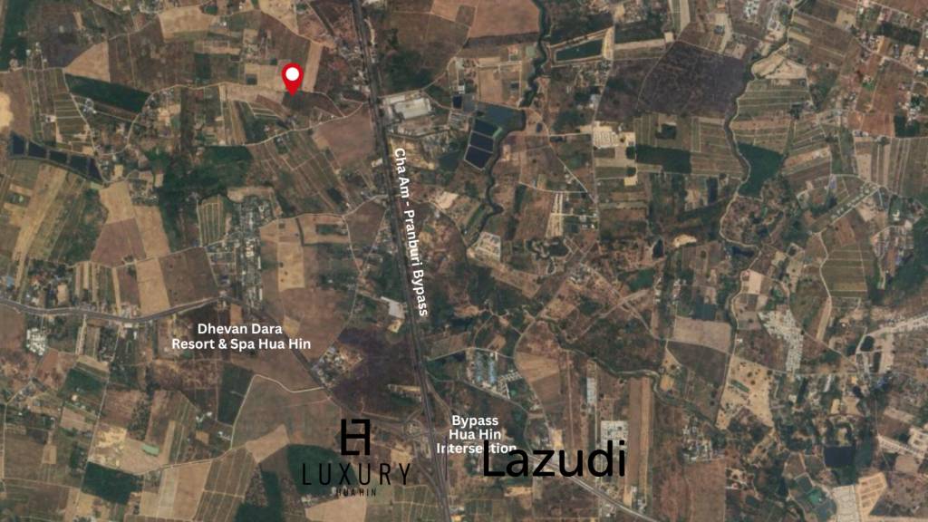 Expansive 374 Sq.Wa. Freehold Land in Scenic Hin Lek Fai Close to Bypass