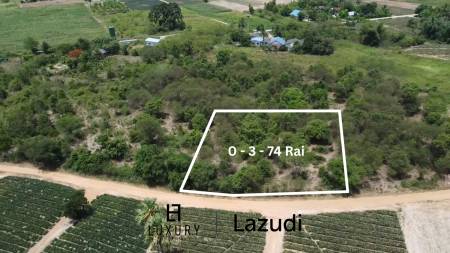 Expansive 374 Sq.Wa. Freehold Land in Scenic Hin Lek Fai Close to Bypass