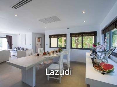 Oceanfront 3-Bedroom Villa with Infinity Pool – Walking Distance to Fisherman’s Village, Koh Samui