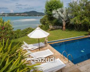 Oceanfront 3-Bedroom Villa with Infinity Pool – Walking Distance to Fisherman’s Village, Koh Samui