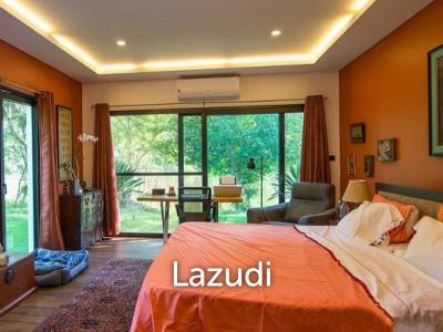 OMDOMUS: 5 Bed Solar Pool Villa on 2000 sqm Land Plot over looking large lake