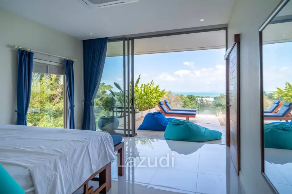 Contemporary 4-Bedroom Sea View Villa – Mae Nam Soi 1, Koh Samui