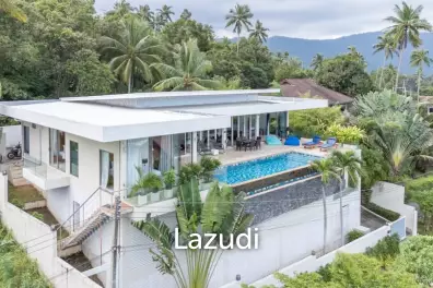 Contemporary 4-Bedroom Sea View Villa – Mae Nam Soi 1, Koh Samui
