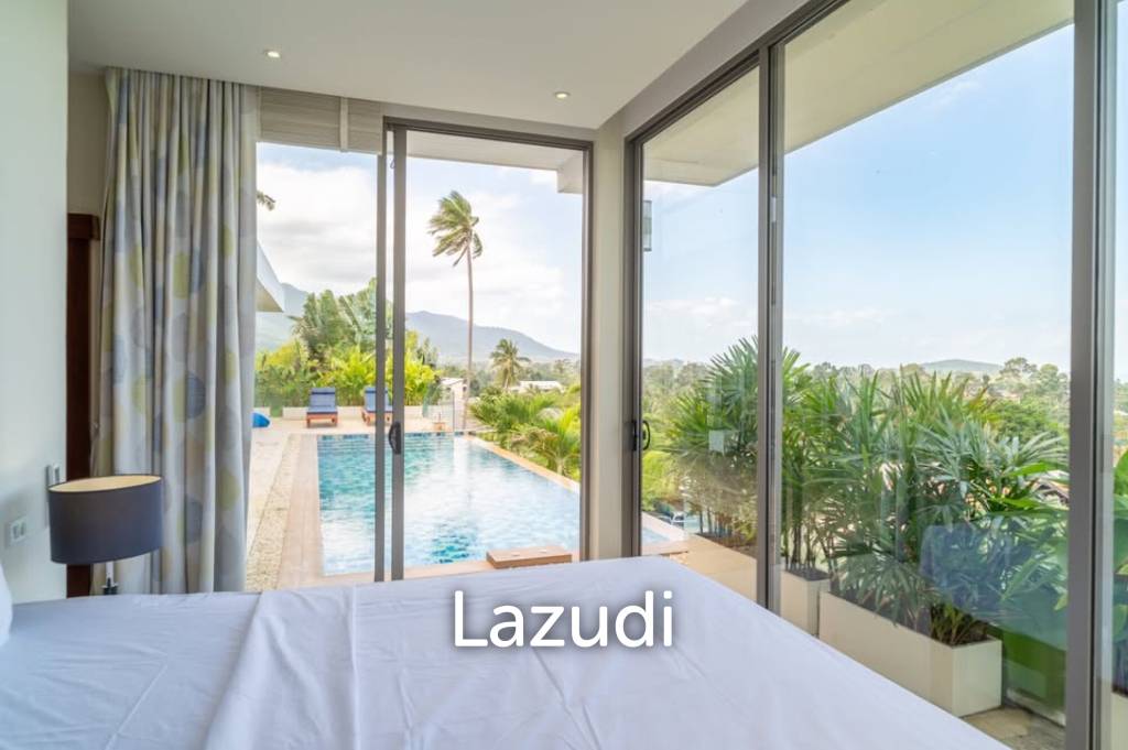 Contemporary 4-Bedroom Sea View Villa – Mae Nam Soi 1, Koh Samui