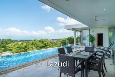 Contemporary 4-Bedroom Sea View Villa – Mae Nam Soi 1, Koh Samui