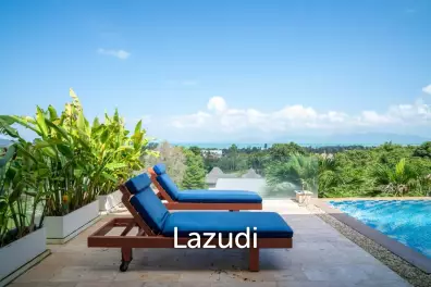 Contemporary 4-Bedroom Sea View Villa – Mae Nam Soi 1, Koh Samui