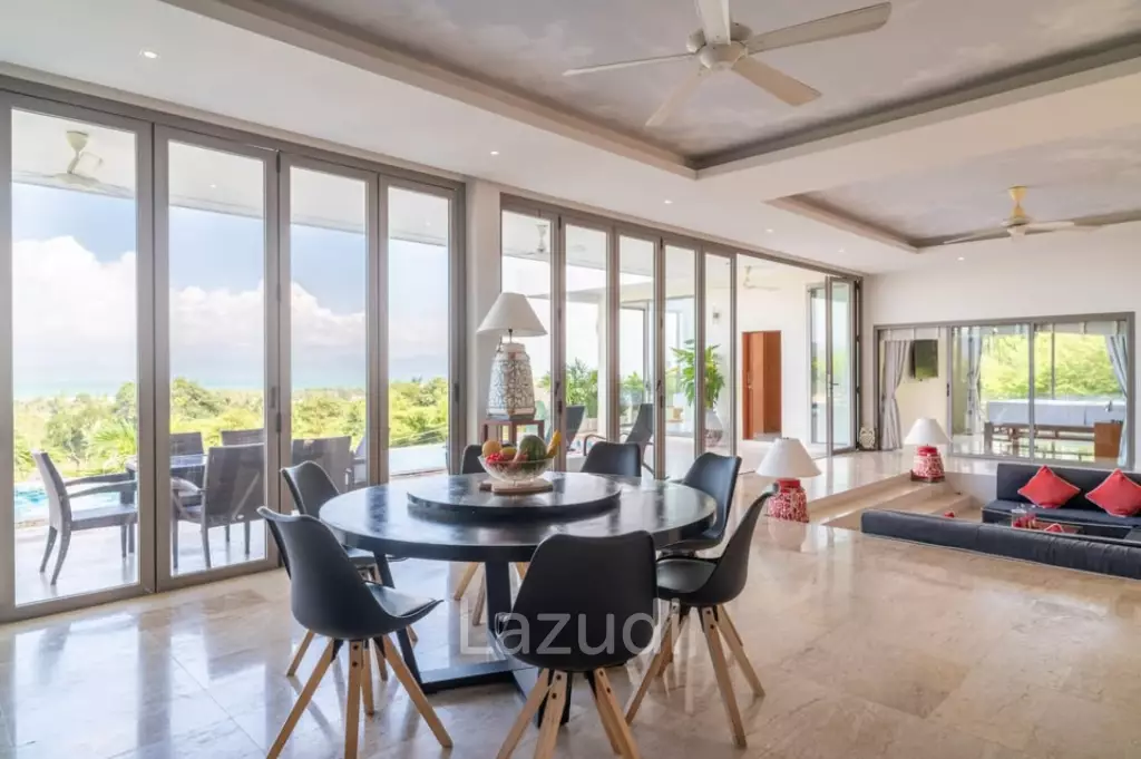Contemporary 4-Bedroom Sea View Villa – Mae Nam Soi 1, Koh Samui