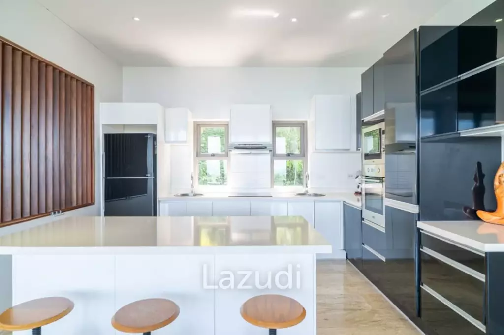 Contemporary 4-Bedroom Sea View Villa – Mae Nam Soi 1, Koh Samui
