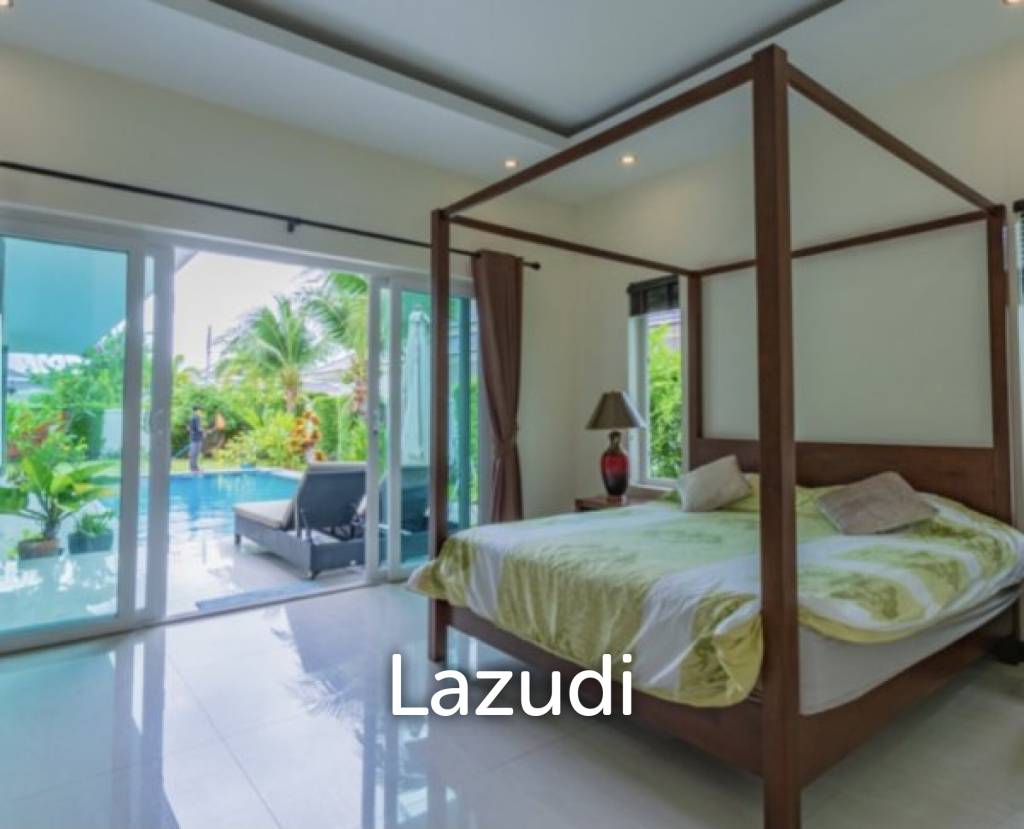 PALM VILLAS : 3 bed pool villa