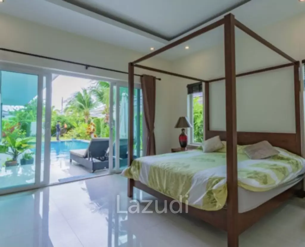 PALM VILLAS : 3 bed pool villa