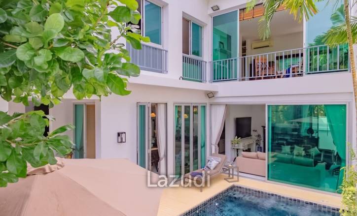 4-Bedroom Pool Villa For Rent In Chalong