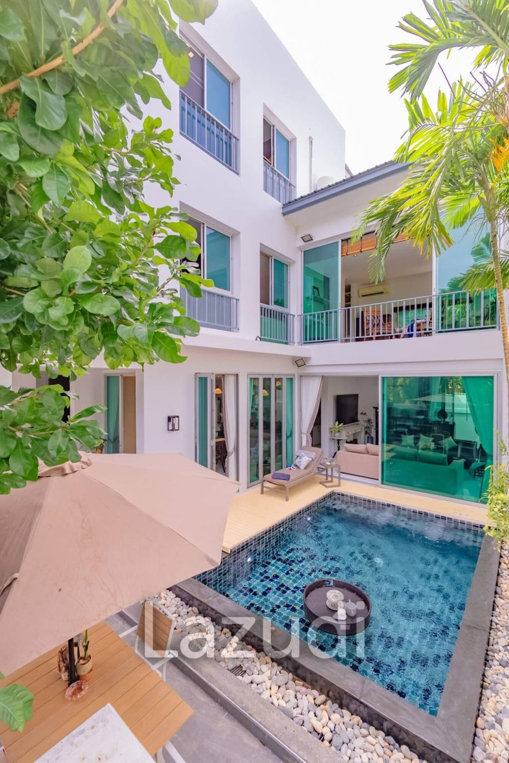 4-Bedroom Pool Villa For Rent In Chalong