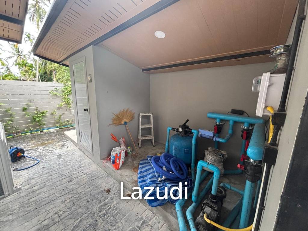 Brand New 3-Bedroom Pool Villa on Lush Land in Central Koh Phangan
