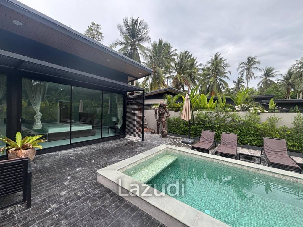 Brand New 3-Bedroom Pool Villa on Lush Land in Central Koh Phangan
