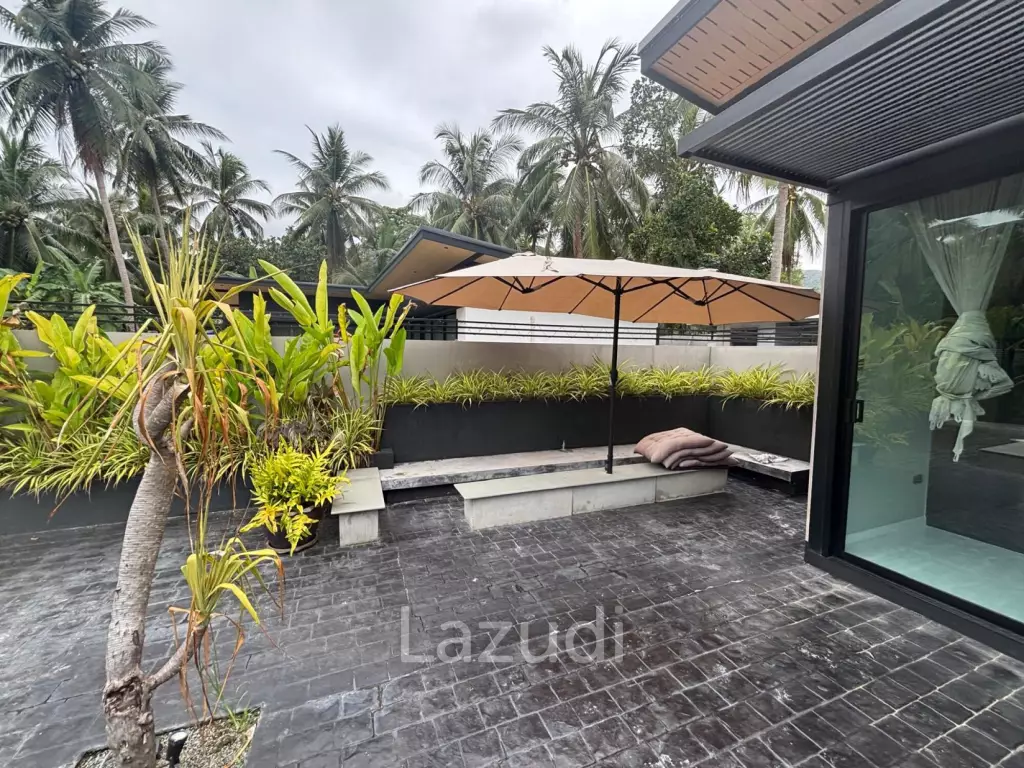 Brand New 3-Bedroom Pool Villa on Lush Land in Central Koh Phangan