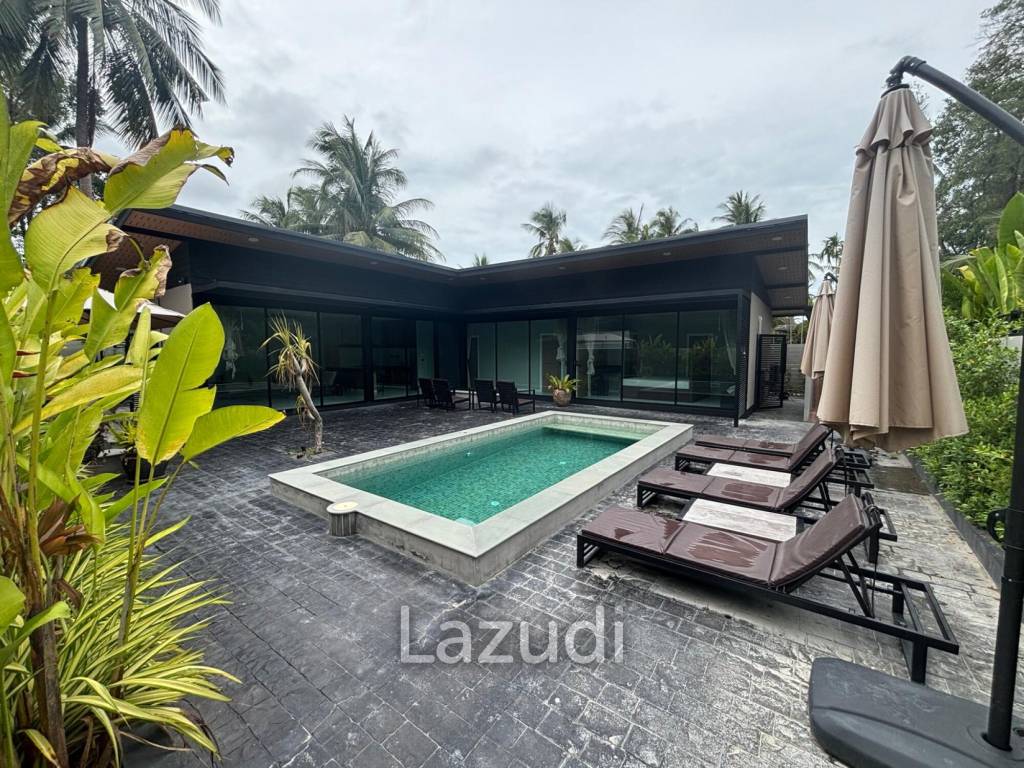 Brand New 3-Bedroom Pool Villa on Lush Land in Central Koh Phangan